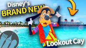 Disney's NEW Cruise Destination — Lookout Cay at Lighthouse Point