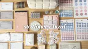 stationery haul unboxing cute vintage • aesthetic goodies from stamprints!