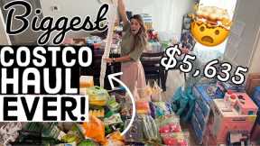 🤯 *ENORMOUS* $5K COSTCO HAUL! Large Family Grocery Haul (MOM OF 5)