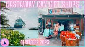 Disney's Castaway Cay Gift Shops Merch Tour Loungefly Haul Disney Cruise Line Shop With Me Dec 2023