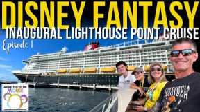Boarding the Disney Fantasy and Going to Lookout Cay at Lighthouse Point | Disney Cruise Line Part 1