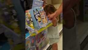 Toddler Buys Toys For Baby Sister!