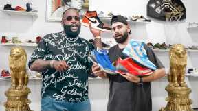 Inside Rick Ross $100,000 Sneaker Collection