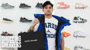 Ryan Garcia Goes Shopping for Sneakers at Kick Game