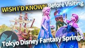 Everything I Wish I Knew Before Tokyo Disney's Fantasy Springs