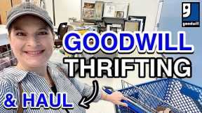GOODWILL THRIFTING FOR MY HOME & THRIFT HAUL * RELAXING HOME DECOR THRIFT WITH ME *