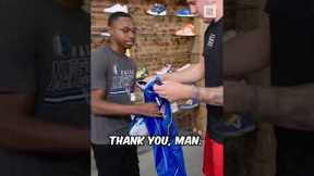 Luka Dončić Buys Sneakers For A Mavs Ballboy On Sneaker Shopping 🏀