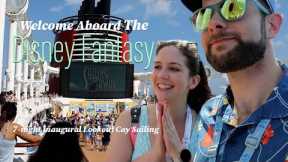 Welcome Aboard The Disney Fantasy | Ep1 | Disney Cruise Line Vlog | Lookout Cay Inaugural Sailing