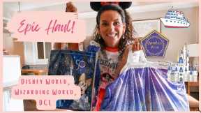 HUGE Disney Haul! | Disney Cruise Line Merchandise | Munchlings | Wizarding World of Harry Potter!