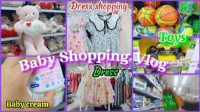 Baby Shopping Vlog | Dress Shopping Vlog | New Born Baby Shopping Vlog #toys #babycream