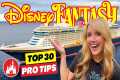 Disney Fantasy Cruise SECRETS! 30 Pro 
