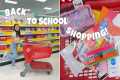 BACK TO SCHOOL SUPPLIES SHOPPING VLOG 