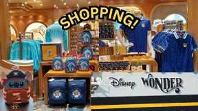 Shopping on Disney Wonder cruise - So much merchandise