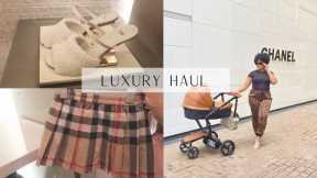 MINI LUXURY HAUL +  BABY'S FIRST SHOPPING OUTING