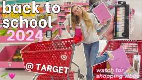 back to school supplies shopping 2024 @target