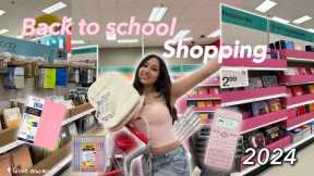 ✏️ Back to SCHOOL supplies shopping! NO BUDGET | 2024 + GIVEAWAY