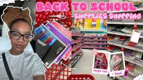 BACK TO SCHOOL SUPPLIES SHOPPING + HAUL 2024