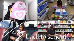 BACK TO SCHOOL SHOPPING FOR MY KINDERGARTENER | SCHOOL SUPPLIES ✏️🤍