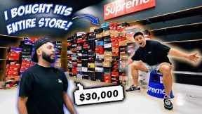 BUYING AN ENTIRE SNEAKER STORE! *Coin Flip for 200+ Pairs*