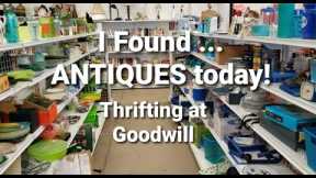 I found ANTIQUES at Goodwill / Thrift Shop With Me / Thrifting for resale & collection