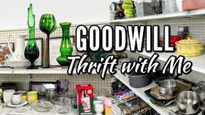 IT WAS SO UNBELIEVABLY CHEAP! | GOODWILL THRIFTING + STYLED THRIFT HAUL 2024