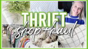 THRIFT SHOP + HAUL 2023 | GOODWILL SHOPPING