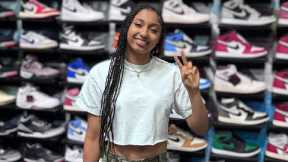 JuJu Watkins Goes Shopping For Sneakers With CoolKicks