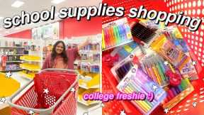 back to school supplies shopping 2022 !!