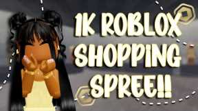 1k Roblox Shopping Spree! | stxr1ana |