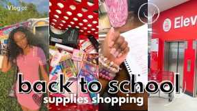 back to SCHOOL supplies shopping @target vlog 2024 | *junior year*