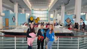 Disney Cruise Line Fantasy Day 1 : Celebrating Jaden's 13th B-Day | Boarding,Food & Enchanted Garden