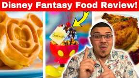 Disney Fantasy full Food Review! 2024