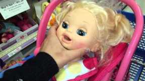 Baby Alive Goes on Shopping Spree at TOYS R US, then Pumps Gasoline!?