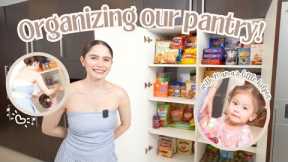 ORGANIZING OUR PANTRY | Jessy Mendiola