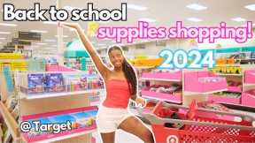 Back to school supplies shopping at Target 2024!