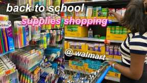 back to school supplies shopping 2024 !! @Walmart