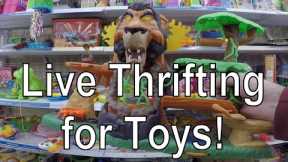 Live Thrifting For Toys & More at Savers & Goodwill! Ebay Reseller Side Hustle 2022