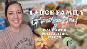 WALMART Grocery Haul  🥕 + Meal Plan | DOLLAR TREE School Supplies 😮✏️