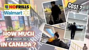 Grocery Prices in Canada in 2024 | Walmart Canada | Grocery Shopping Vlog | NOFRILLS | #canadavlogs