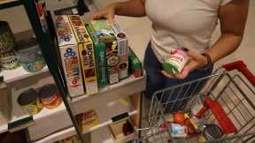 ASMR Grocery Shopping Roleplay with Shopping Cart | Relaxing Nail Tapping & Wooden Toy Sounds