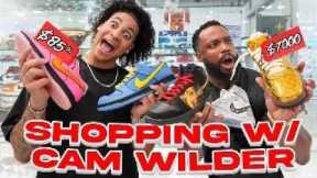 Sneaker Shopping For RARE SHOES with Cam Wilder!