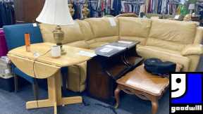 GOODWILL SHOP WITH ME FURNITURE SOFAS HOME DECOR KITCHENWARE ELECTRONICS SHOPPING STORE WALK THROUGH