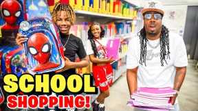 BACK To SCHOOL SHOPPiNG For The Kids School Supplies