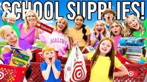 SCHOOL SUPPLiES SHOPPiNG w/ 10 KiDS! [Back to School 2023]