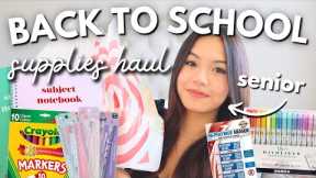 SCHOOL SUPPLIES HAUL 🔖 target, amazon, cute stationery!