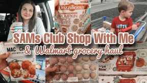 Walmart Grocery Haul + SAMs Club Shop With Me | New Grocery Finds August 2024 | Budget Friendly