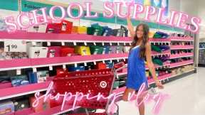 BACK TO SCHOOL SUPPLIES SHOPPING + HAUL 2024 | *senior year of high school*