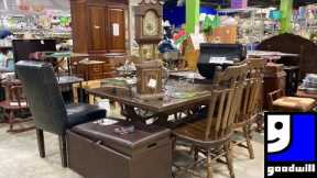 GOODWILL SHOP WITH ME FURNITURE CHAIRS SOFAS CHRISTMAS DECOR KITCHENWARE SHOPPING STORE WALK THROUGH