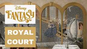 Disney Fantasy’s Royal Court: Dining Like Royalty?