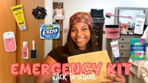 WHAT'S IN MY BACK TO SCHOOL EMERGENCY KIT⭐️| *essential items you need*